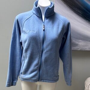 Columbia Women's Light Blue Fleece Jacket